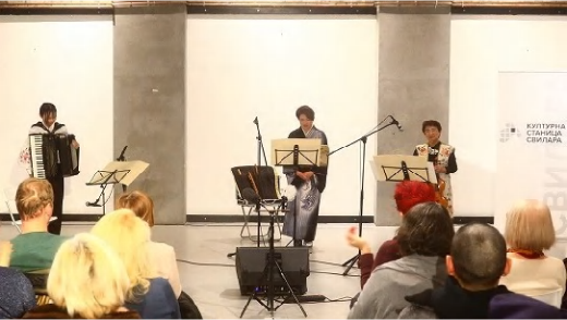 日本人トリオ「縁」による、セルビアでの日本とセルビア音楽のコンサート