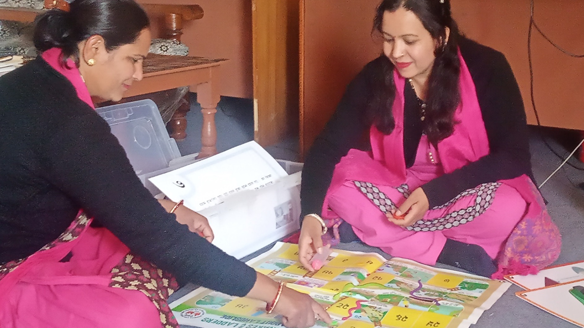Disaster Prevention Education in Nepal